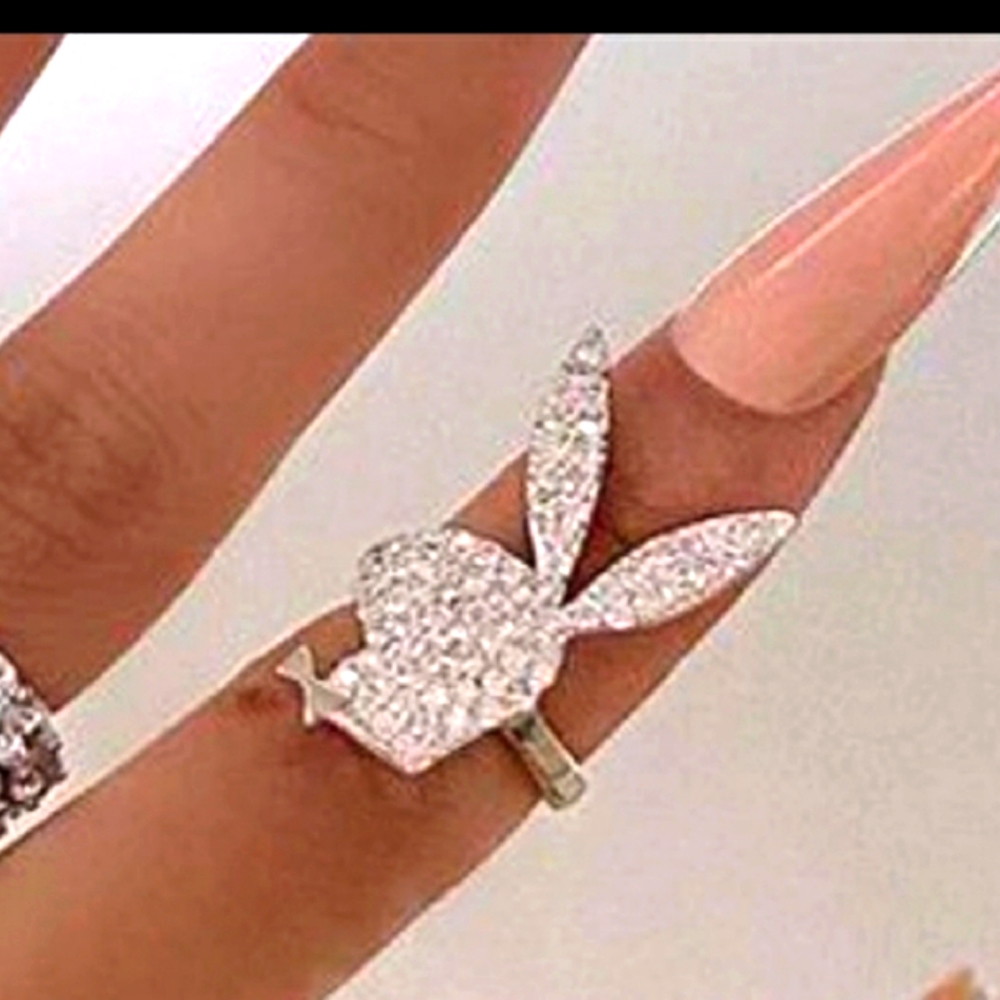 Playboy Bunny adjustable ring - Picture 3 of 5